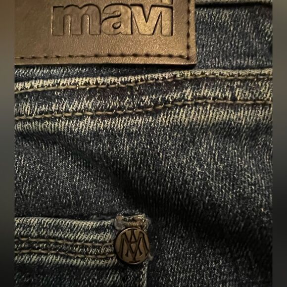 MAVI Men's Zach Straight Leg Jeans 40 x 32 Dark Wash - Picture 6 of 9